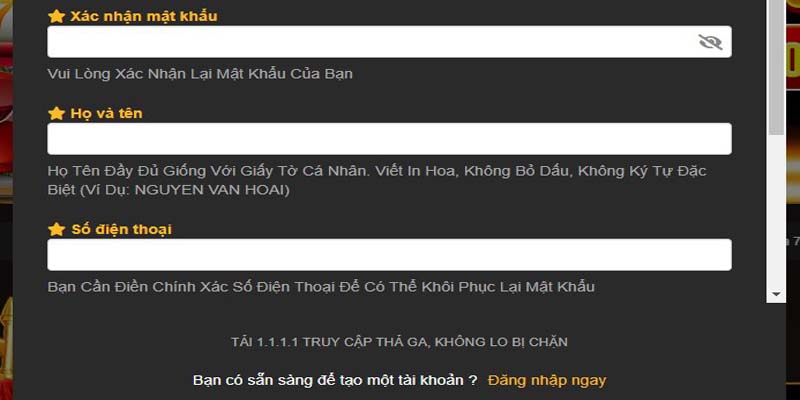 Hướng dẫn chi tiết các bước thực hiện đăng ký 789WIN